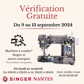 VERIFICATIONS GRATUITES SINGER NANTES